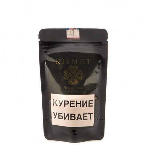 Kismet / Табак Kismet Black Mint - Чёрная Мята 100 г в ХукаГиперМаркете Т24