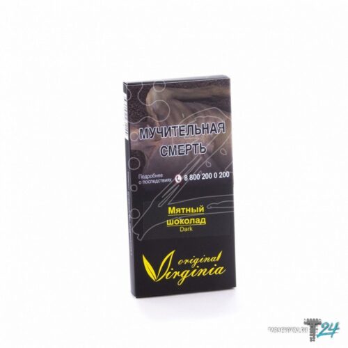 Original Virginia / Табак Original Virginia Dark Мятный шоколад, 50г [M] в ХукаГиперМаркете Т24