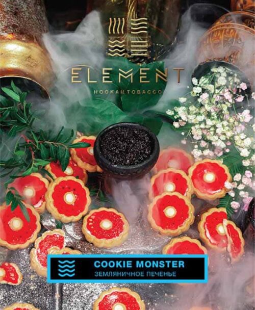 Element / Табак Element Вода Cookie Monster, 40г [M] в ХукаГиперМаркете Т24