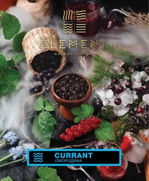 Element / Табак Element Вода Currant, 40г [M] в ХукаГиперМаркете Т24