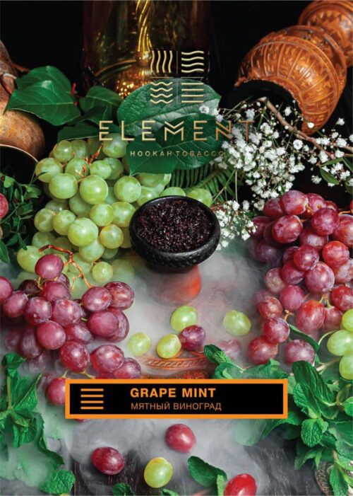 Element / Табак Element Земля Grape mint, 25г [M] в ХукаГиперМаркете Т24