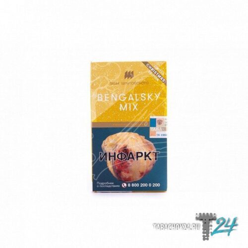 Табак Шпаковского / Смесь для кальяна Шпаковский Bengalsky mix, 40г в ХукаГиперМаркете Т24