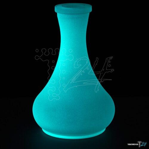 Glass / Колба Glass Drop Матовая (светящаяся синяя) в ХукаГиперМаркете Т24