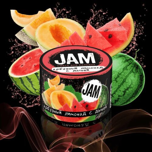 Jam / Бестабачная смесь Jam Лимонад с арбузом и дыней, 50г в ХукаГиперМаркете Т24