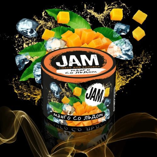 Jam / Бестабачная смесь Jam Манго со льдом, 50г в ХукаГиперМаркете Т24