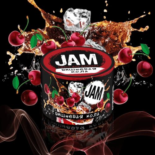 Jam / Бестабачная смесь Jam Кола с вишней, 50г в ХукаГиперМаркете Т24