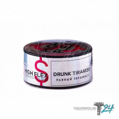 High Flex Tobacco / Табак High Flex Drunk tiramisu, 100г [M] в ХукаГиперМаркете Т24