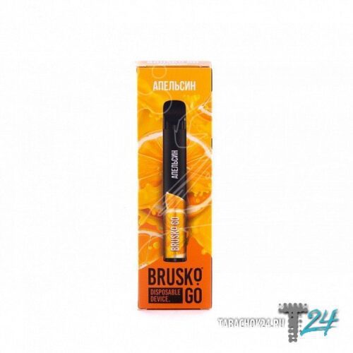 Brusko / Электронная сигарета Brusko Go Апельсин (800 затяжек, одноразовая) в ХукаГиперМаркете Т24