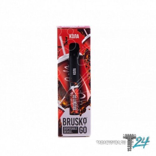 Brusko / Электронная сигарета Brusko Go Кола (800 затяжек, одноразовая) в ХукаГиперМаркете Т24