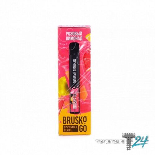 Brusko / Электронная сигарета Brusko Go Розовый лимонад (800 затяжек, одноразовая) в ХукаГиперМаркете Т24