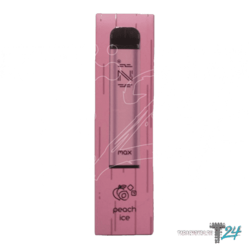 IZI / Электронная сигарета IZI Max Peach ice (1600 затяжек, одноразовая) в ХукаГиперМаркете Т24