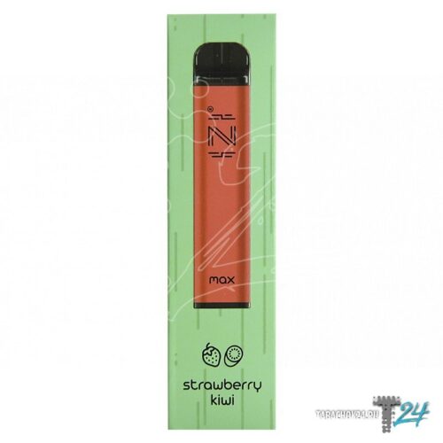 IZI / Электронная сигарета IZI Max Strawberry kiwi (1600 затяжек, одноразовая) в ХукаГиперМаркете Т24