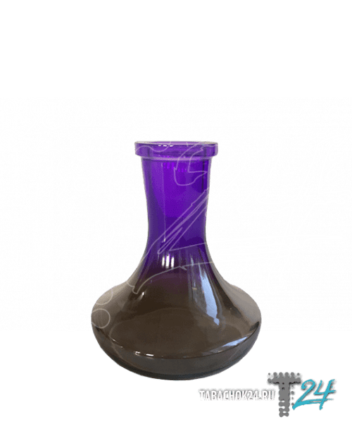 Glass / Колба Glass Micro Eco Дым-фиолетовый в ХукаГиперМаркете Т24