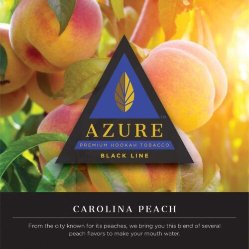 Azure / Табак Azure Black line Carolina peach, 100г [M] в ХукаГиперМаркете Т24