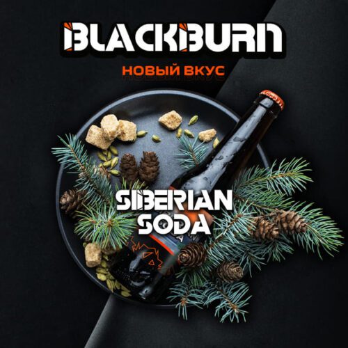 Burn / Табак Black Burn Siberian soda, 25г [M] в ХукаГиперМаркете Т24