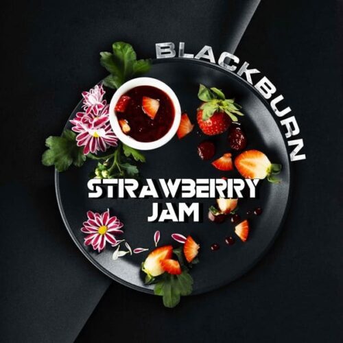 Burn / Табак Black Burn Strawberry jam, 25г [M] в ХукаГиперМаркете Т24