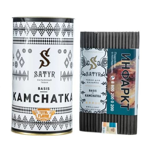 Satyr / Табак Satyr Brilliant Collection Basis Kamchatka, 100г [M] в ХукаГиперМаркете Т24
