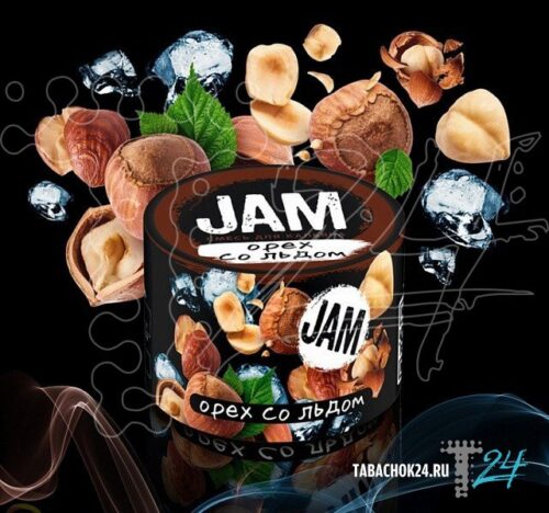 Jam / Бестабачная смесь Jam Ореховое мороженое, 50г в ХукаГиперМаркете Т24