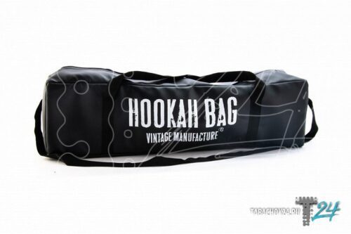 Vintage / Сумка для кальяна Vintage Экокожа 75см черная c надписью Hookah Bag в ХукаГиперМаркете Т24