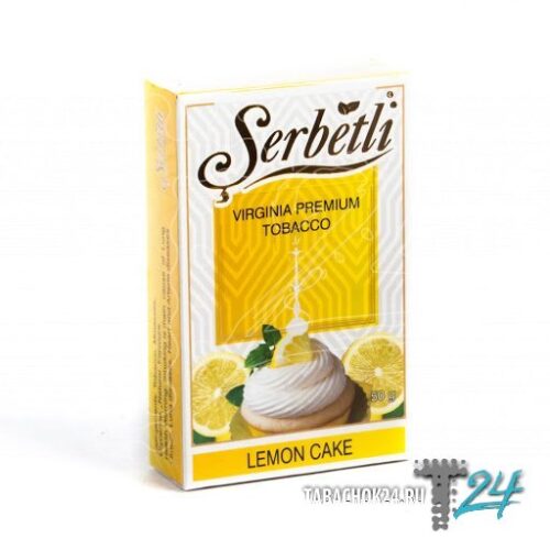 Serbetli / Табак Serbetli Лимонный пирог, 50г [M] в ХукаГиперМаркете Т24