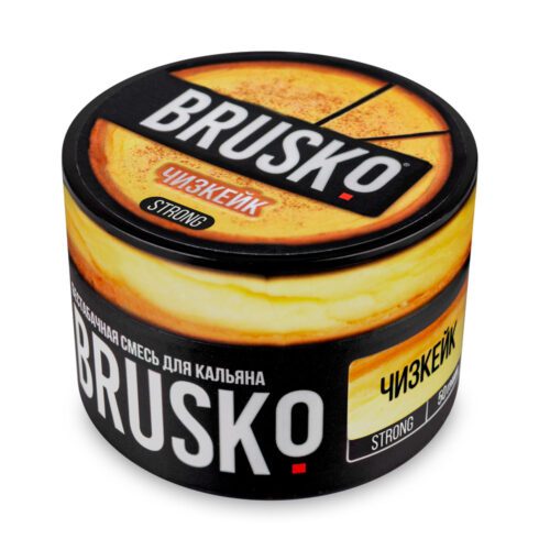Brusko / Бестабачная смесь Brusko Strong Чизкейк, 50г в ХукаГиперМаркете Т24