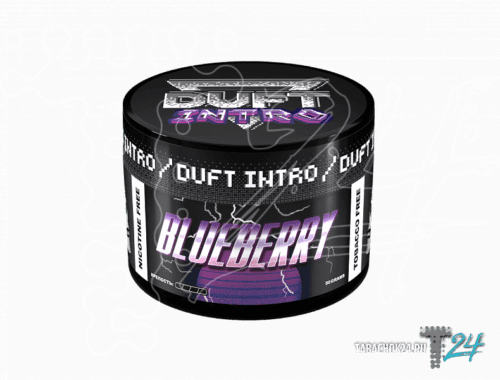 Duft / Бестабачная смесь Duft Intro Blueberry, 50г в ХукаГиперМаркете Т24
