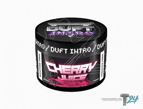 Duft / Бестабачная смесь Duft Intro Cherry juice , 50г в ХукаГиперМаркете Т24