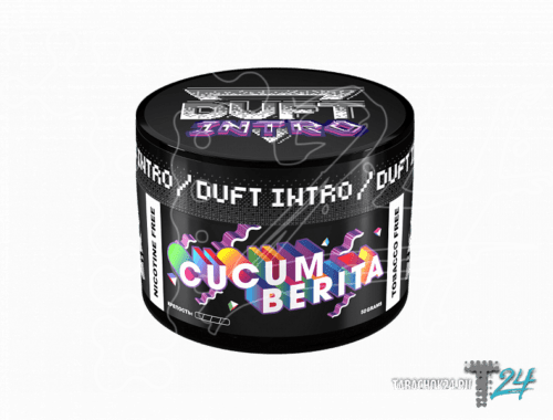 Duft / Бестабачная смесь Duft Intro Cucumberita, 50г в ХукаГиперМаркете Т24