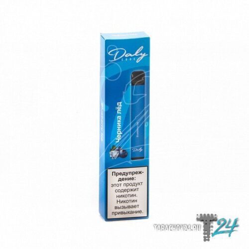 Daly Code / Электронная сигарета Daly Code Blueberry Ice (800 затяжек, одноразовая) в ХукаГиперМаркете Т24