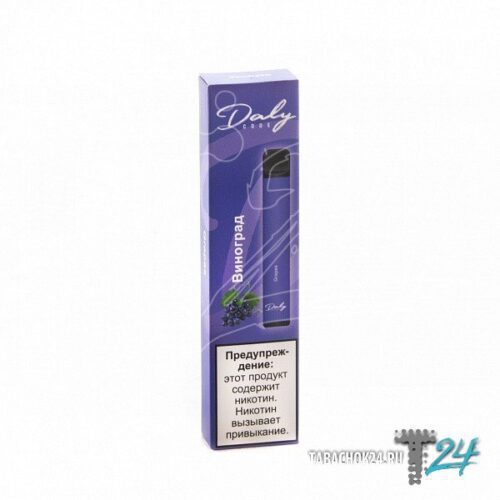 Daly Code / Электронная сигарета Daly Code Grapes (800 затяжек, одноразовая) в ХукаГиперМаркете Т24