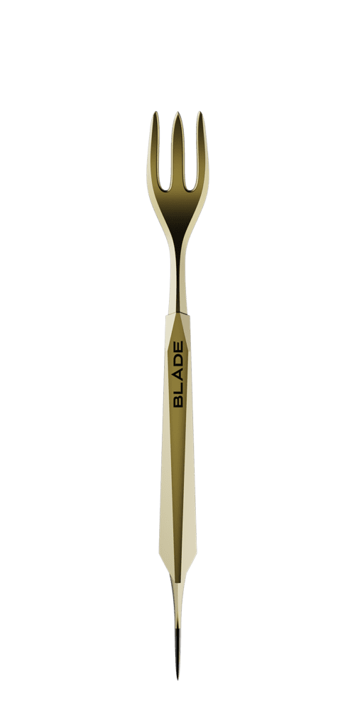 Blade Hookah / Шиловилка для кальяна Blade Hookah Gold matte в ХукаГиперМаркете Т24
