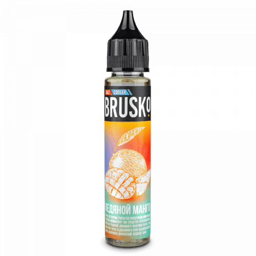Brusko / Жидкость Brusko Salt Ледяной манго, 30мл, 2% Ultra в ХукаГиперМаркете Т24