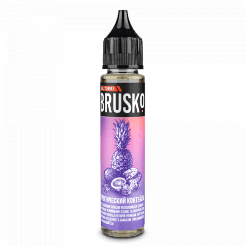 Brusko / Жидкость Brusko Salt Тропический коктейль, 30мл, 2% в ХукаГиперМаркете Т24