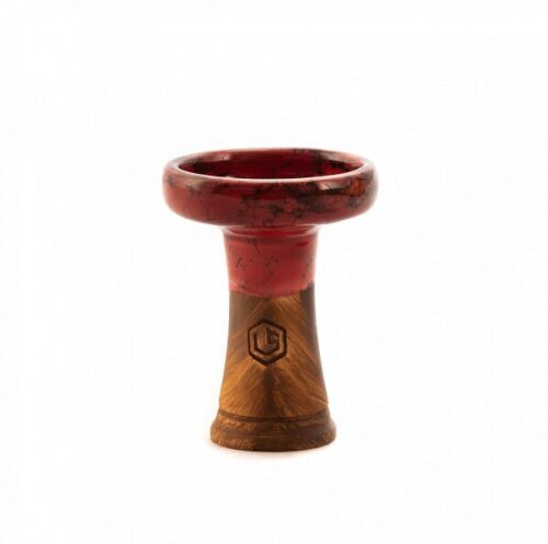 Let's Smoke Hookah / Чаша LS Shaft Evil Wave red black в ХукаГиперМаркете Т24