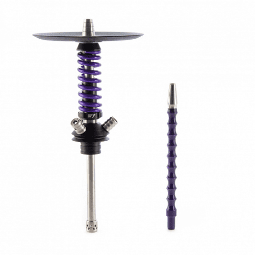Mamay customs / Кальян Mamay Customs Coilover Micro фиолетовый (грав. Кубы) [без колбы] в ХукаГиперМаркете Т24