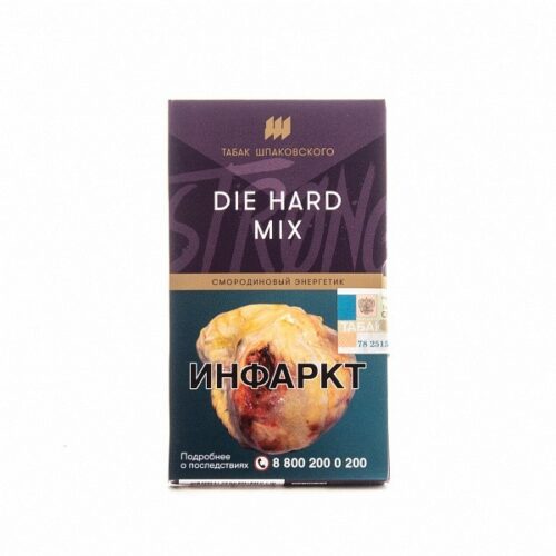Табак Шпаковского / Табак Шпаковского Strong Die Hard mix, 40г [M] в ХукаГиперМаркете Т24