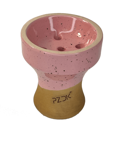 Pizduk Hookah / Чаша Pizduk X €33 Base Glaze Pink Dot в ХукаГиперМаркете Т24