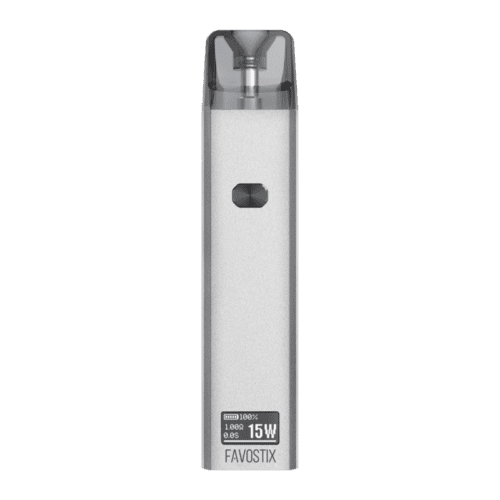 Brusko / Электронная сигарета Brusko Favostix 1000mAh Silver (многоразовая) в ХукаГиперМаркете Т24