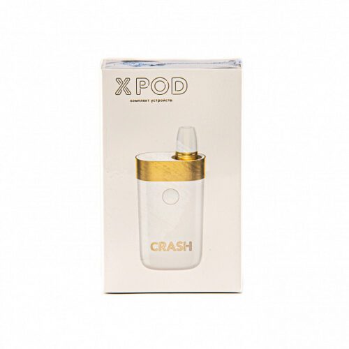 Crash / Электронная сигарета Crash X-POD (заправляемая) Gold в ХукаГиперМаркете Т24