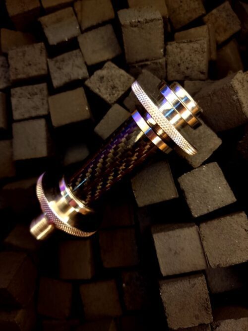 VZ Hookah / Кальян VZ Custom Version 3 серый [без колбы] в ХукаГиперМаркете Т24