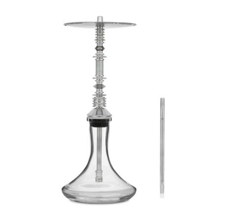 VZ Hookah / Кальян VZ Custom Version 3 серый [без колбы] в ХукаГиперМаркете Т24