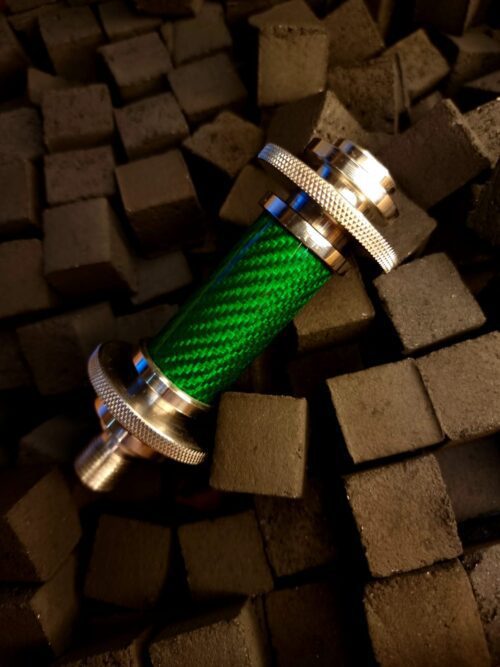 VZ Hookah / Кальян VZ Custom Version 3 зеленый [без колбы] в ХукаГиперМаркете Т24