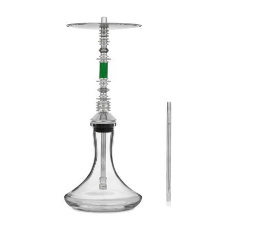 VZ Hookah / Кальян VZ Custom Version 3 зеленый [без колбы] в ХукаГиперМаркете Т24