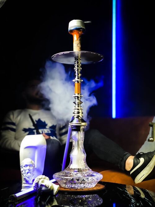 VZ Hookah / Кальян VZ Custom Version 3 оранжевый [без колбы] в ХукаГиперМаркете Т24