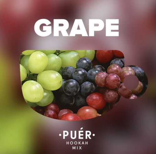 Puer / Бестабачная смесь Puer Grape, 100г в ХукаГиперМаркете Т24
