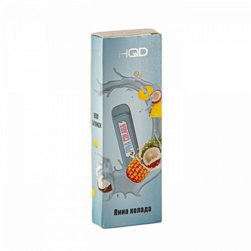 HQD / Электронная сигарета HQD Mega Пина колада (1800 затяжек, одноразовая) в ХукаГиперМаркете Т24