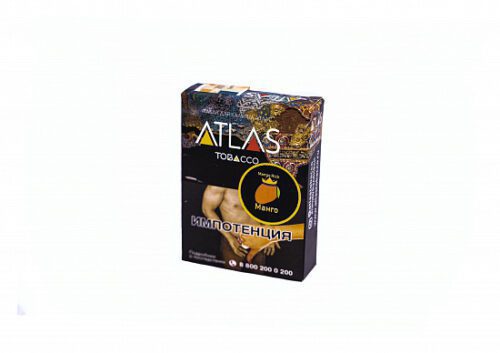Atlas / Табак Atlas Mango rich, 25г [M] в ХукаГиперМаркете Т24