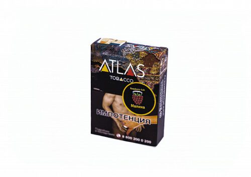 Atlas / Табак Atlas Raspberry cult, 25г [M] в ХукаГиперМаркете Т24