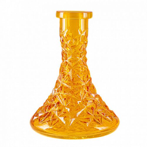 Glass / Колба Glass Cristal Жёлтая в ХукаГиперМаркете Т24