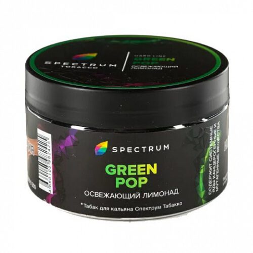 Spectrum / Табак Spectrum Hard Line Green pop, 200г [M] в ХукаГиперМаркете Т24